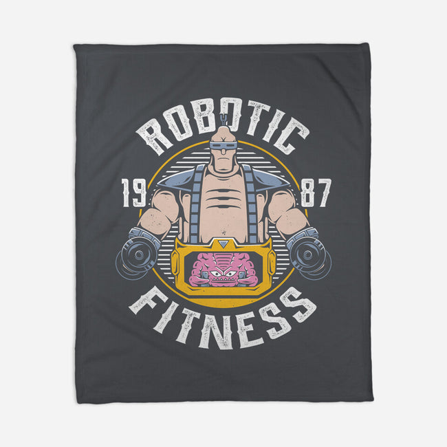 Robotic Fitness-none fleece blanket-Alundrart