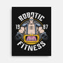 Robotic Fitness-none stretched canvas-Alundrart