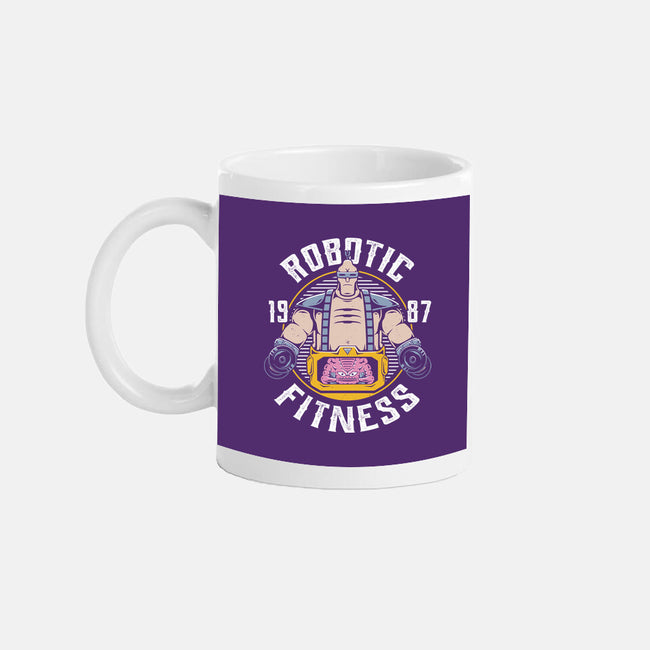 Robotic Fitness-none mug drinkware-Alundrart