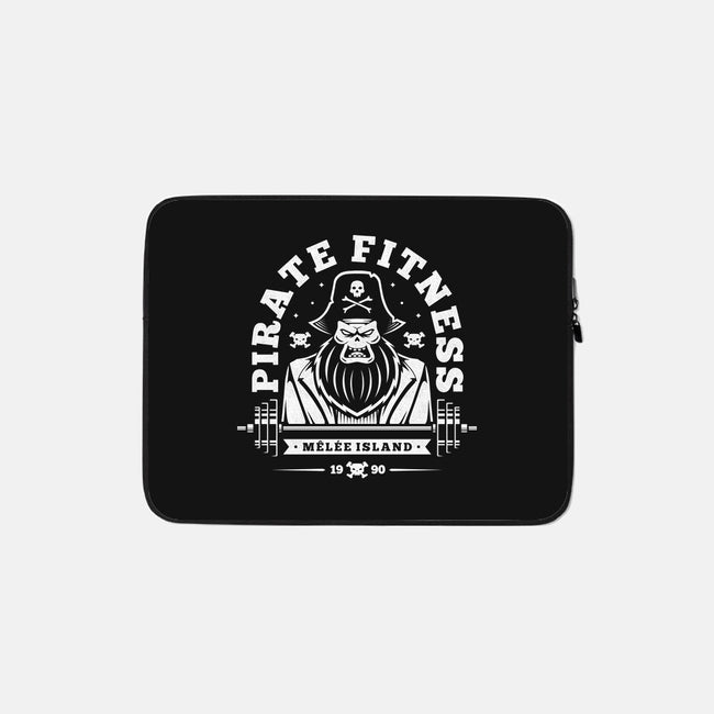 Pirate Fitness-none zippered laptop sleeve-Alundrart