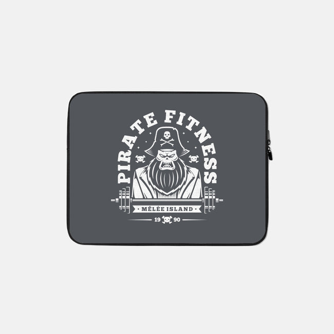 Pirate Fitness-none zippered laptop sleeve-Alundrart