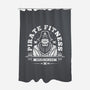 Pirate Fitness-none polyester shower curtain-Alundrart