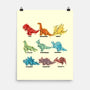 Origami Dinosaur-none matte poster-Vallina84