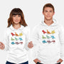 Origami Dinosaur-unisex pullover sweatshirt-Vallina84