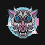 Boar Oni Mask-none glossy sticker-Logozaste