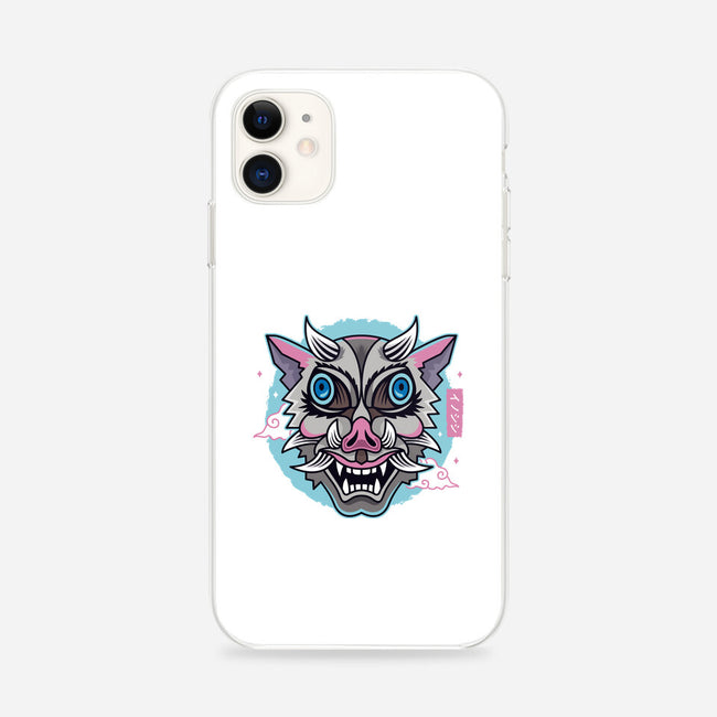 Boar Oni Mask-iphone snap phone case-Logozaste