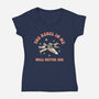 Immortal Rebel-womens v-neck tee-retrodivision
