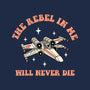 Immortal Rebel-none fleece blanket-retrodivision