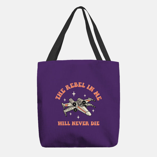 Immortal Rebel-none basic tote bag-retrodivision