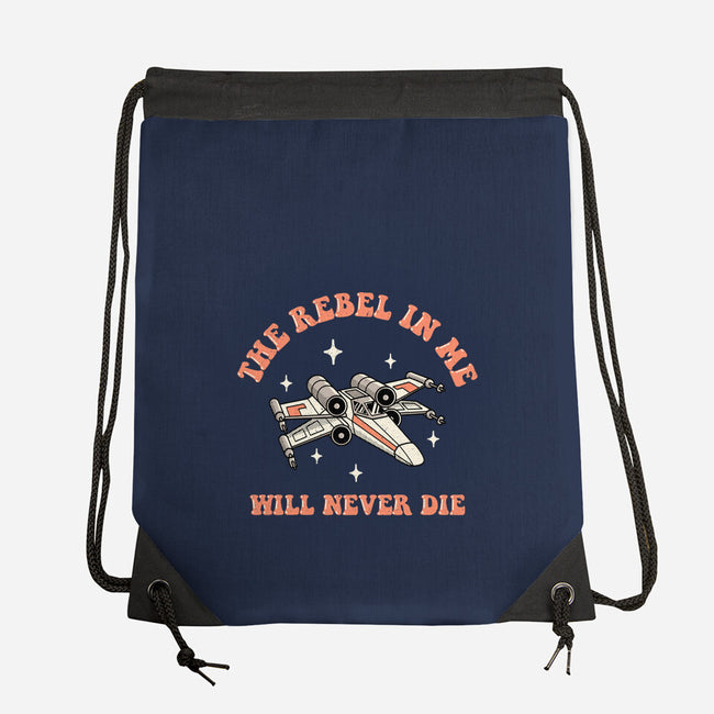 Immortal Rebel-none drawstring bag-retrodivision