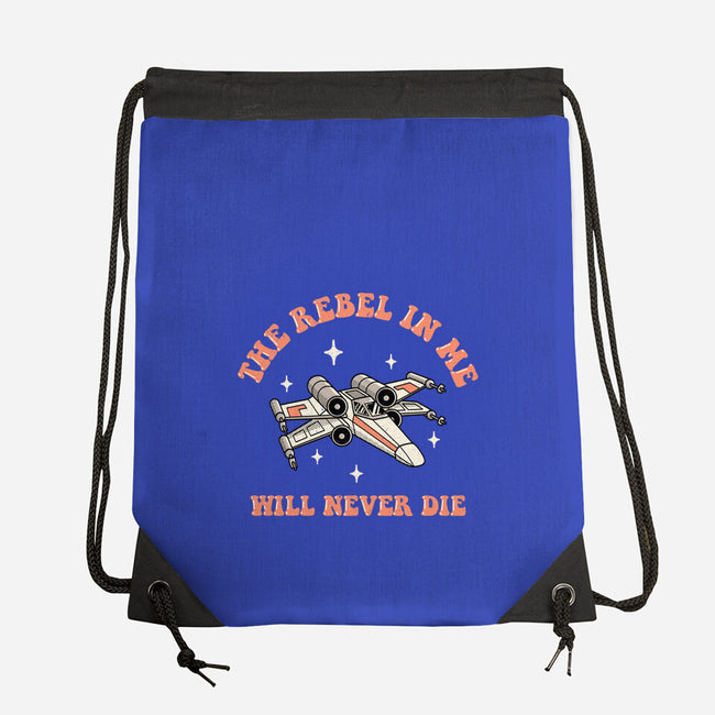 Immortal Rebel-none drawstring bag-retrodivision