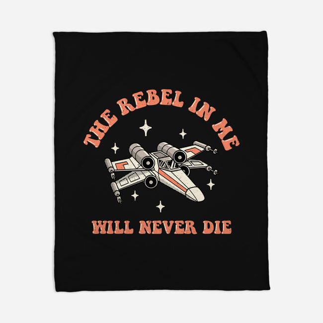 Immortal Rebel-none fleece blanket-retrodivision