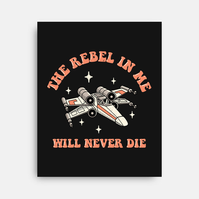 Immortal Rebel-none stretched canvas-retrodivision