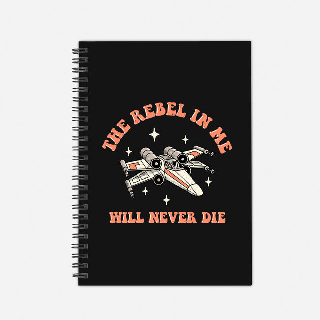 Immortal Rebel-none dot grid notebook-retrodivision