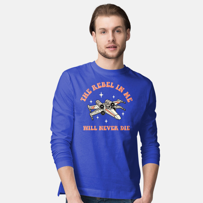 Immortal Rebel-mens long sleeved tee-retrodivision