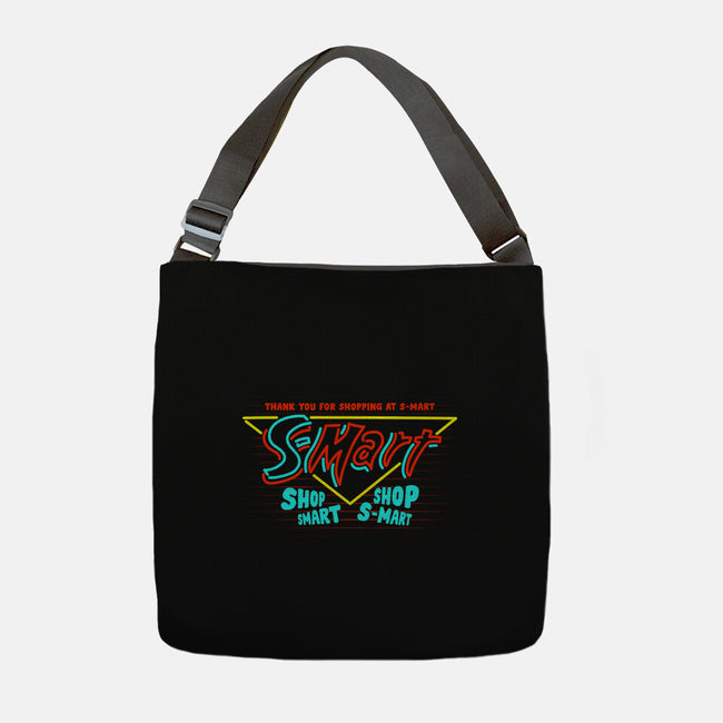 Smart Shopper-none adjustable tote bag-rocketman_art