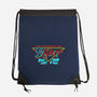Smart Shopper-none drawstring bag-rocketman_art