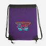 Smart Shopper-none drawstring bag-rocketman_art