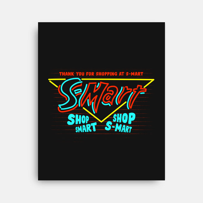 Smart Shopper-none stretched canvas-rocketman_art