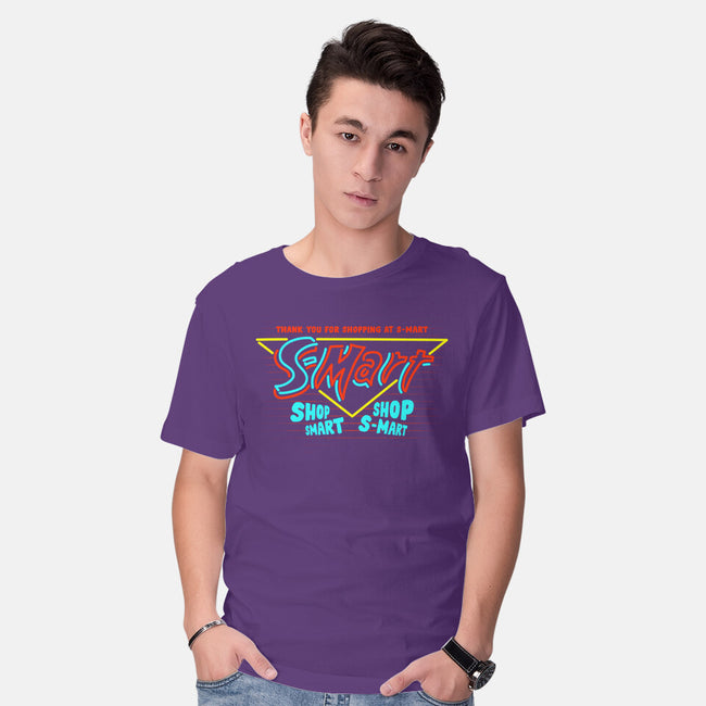 Smart Shopper-mens basic tee-rocketman_art