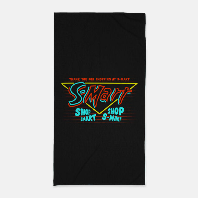 Smart Shopper-none beach towel-rocketman_art