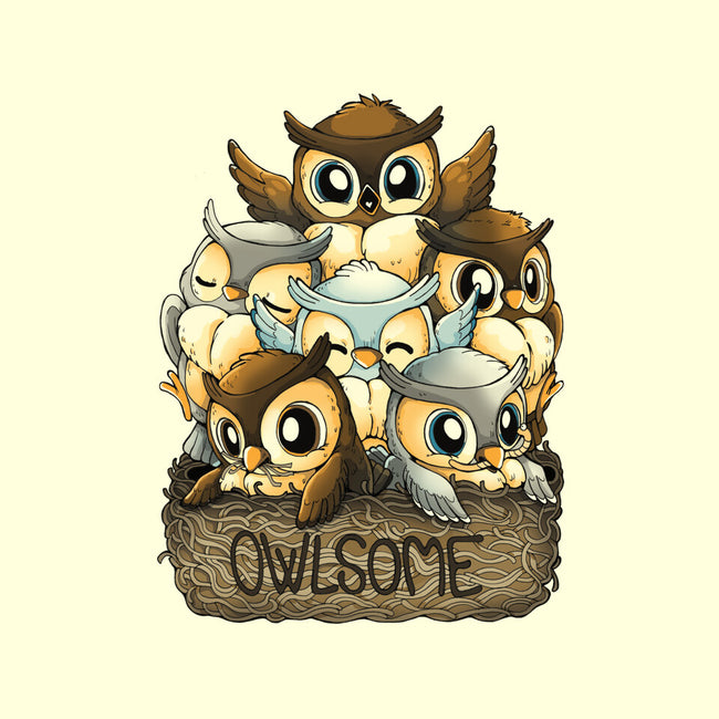 Owlsome-none fleece blanket-Vallina84