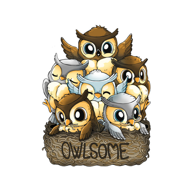 Owlsome-none adjustable tote bag-Vallina84