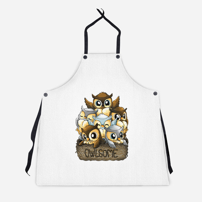 Owlsome-unisex kitchen apron-Vallina84
