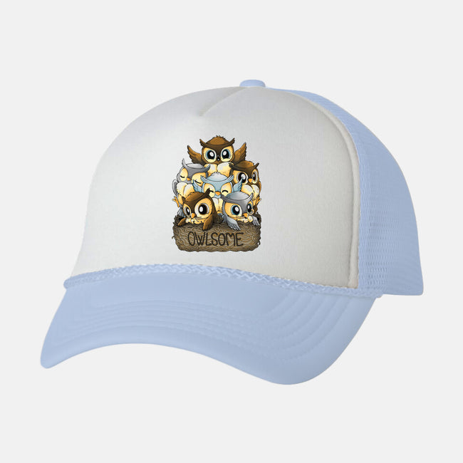 Owlsome-unisex trucker hat-Vallina84