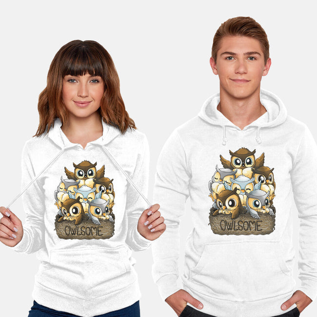 Owlsome-unisex pullover sweatshirt-Vallina84