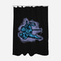 The Blue Turtle-none polyester shower curtain-nickzzarto
