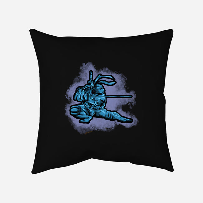 The Blue Turtle-none removable cover w insert throw pillow-nickzzarto