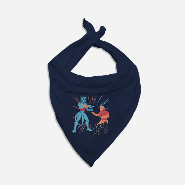 Avatar Pointing-cat bandana pet collar-estudiofitas