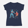 Avatar Pointing-womens v-neck tee-estudiofitas