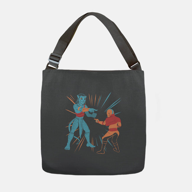 Avatar Pointing-none adjustable tote bag-estudiofitas