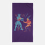 Avatar Pointing-none beach towel-estudiofitas