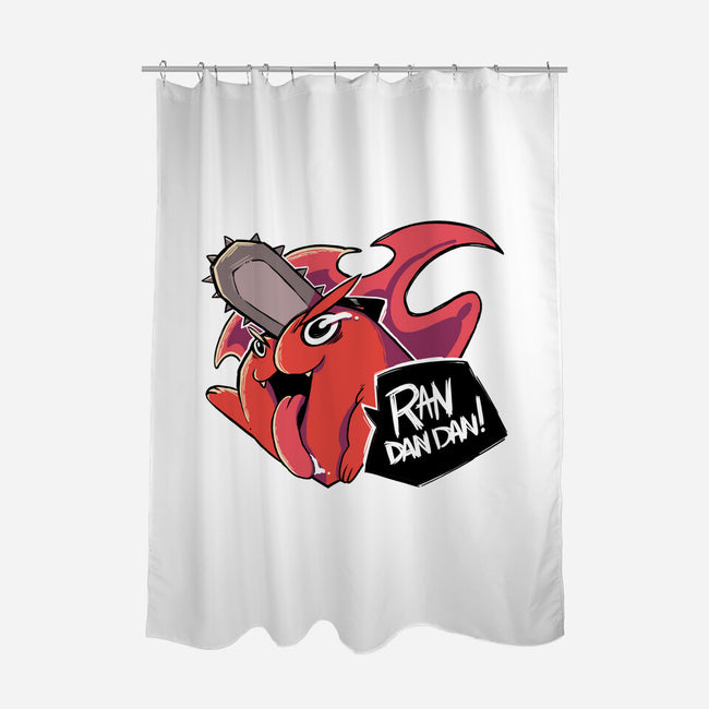 Randandan-none polyester shower curtain-Kabuto Studio