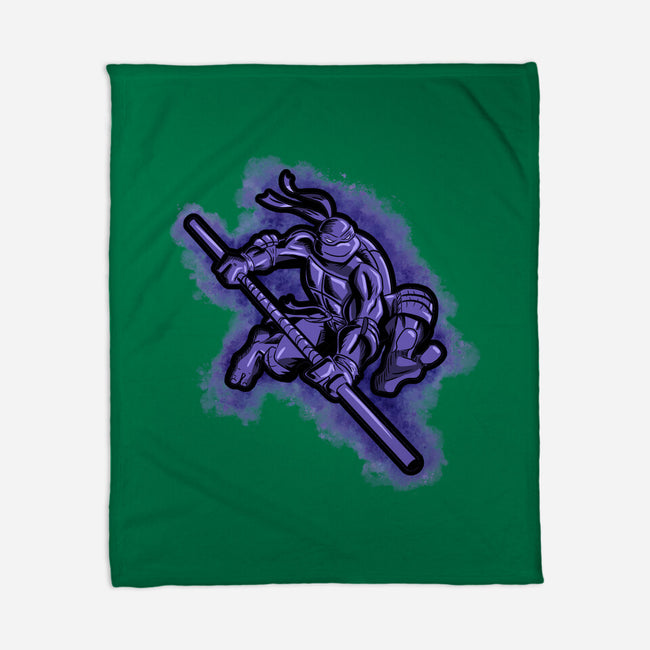 The Purple Turtle-none fleece blanket-nickzzarto