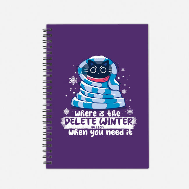 Delete Winter-none dot grid notebook-erion_designs