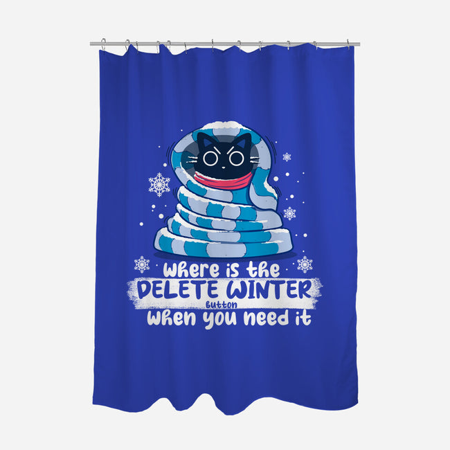 Delete Winter-none polyester shower curtain-erion_designs