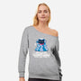 Delete Winter-womens off shoulder sweatshirt-erion_designs