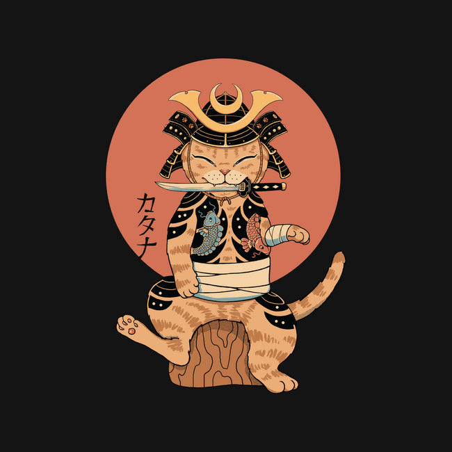 Catana Samurai-none removable cover w insert throw pillow-vp021