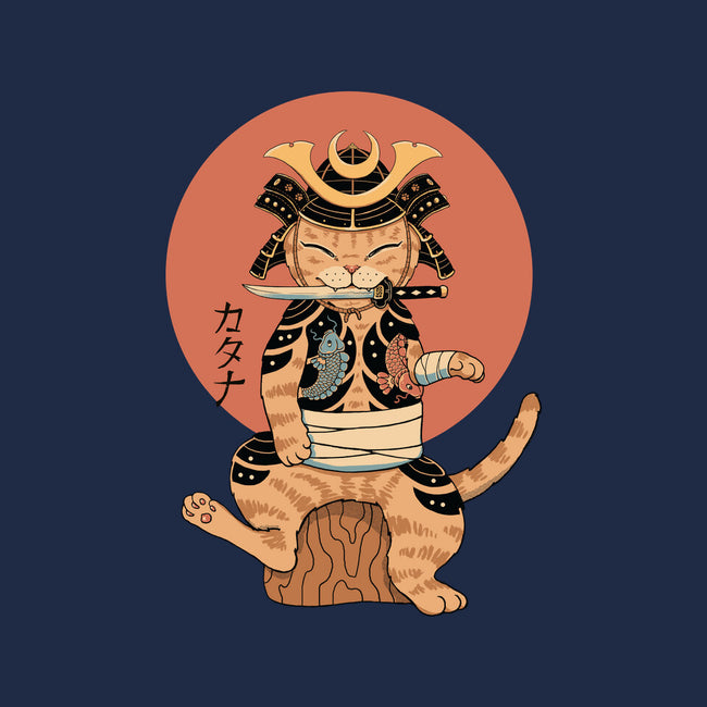 Catana Samurai-none removable cover w insert throw pillow-vp021