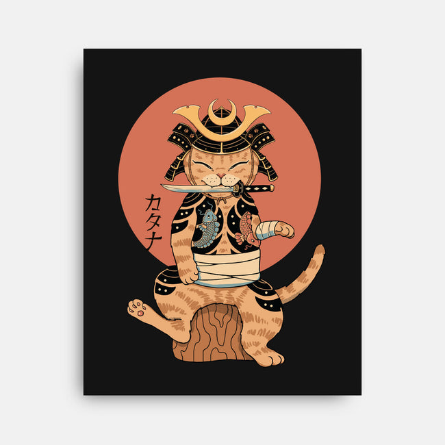 Catana Samurai-none stretched canvas-vp021