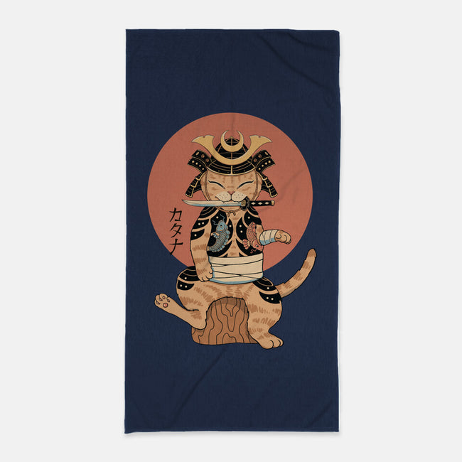 Catana Samurai-none beach towel-vp021