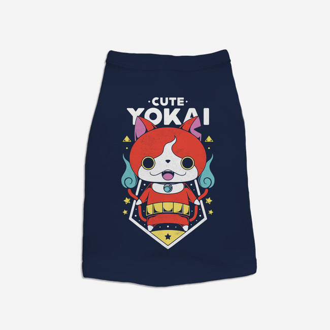 Cute Yokai-cat basic pet tank-Alundrart