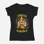 Druid's Call-womens v-neck tee-Snouleaf