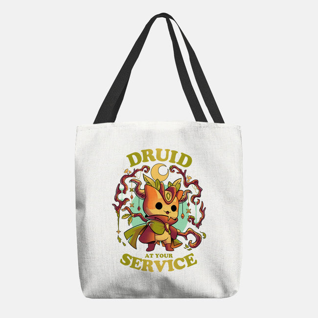 Druid's Call-none basic tote bag-Snouleaf