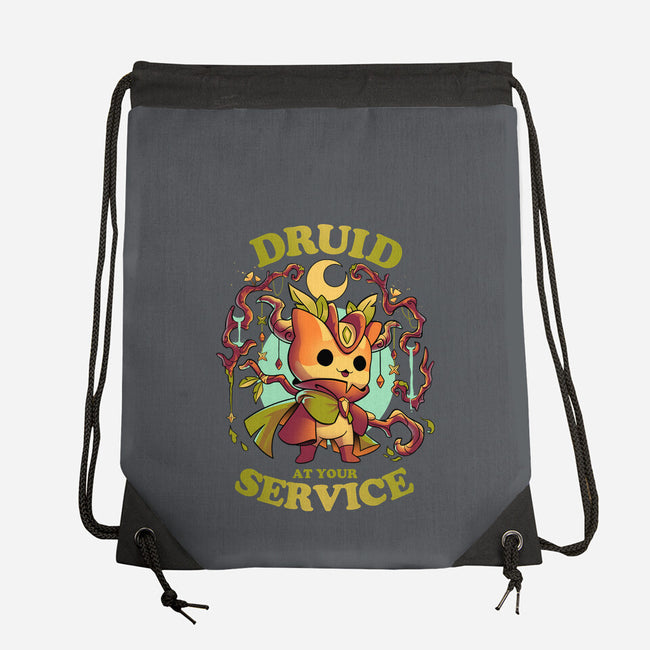 Druid's Call-none drawstring bag-Snouleaf