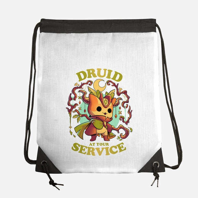 Druid's Call-none drawstring bag-Snouleaf